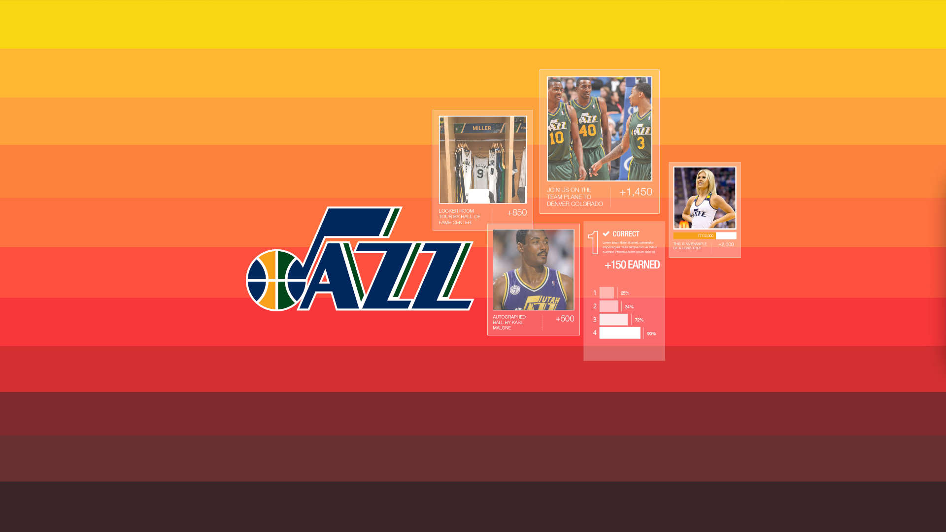 MW.S x UTAH JAZZ Digital Design, Development, Kinetic Typography, and 3D  Direction made in collaboration with HTTB & Function Studio.…