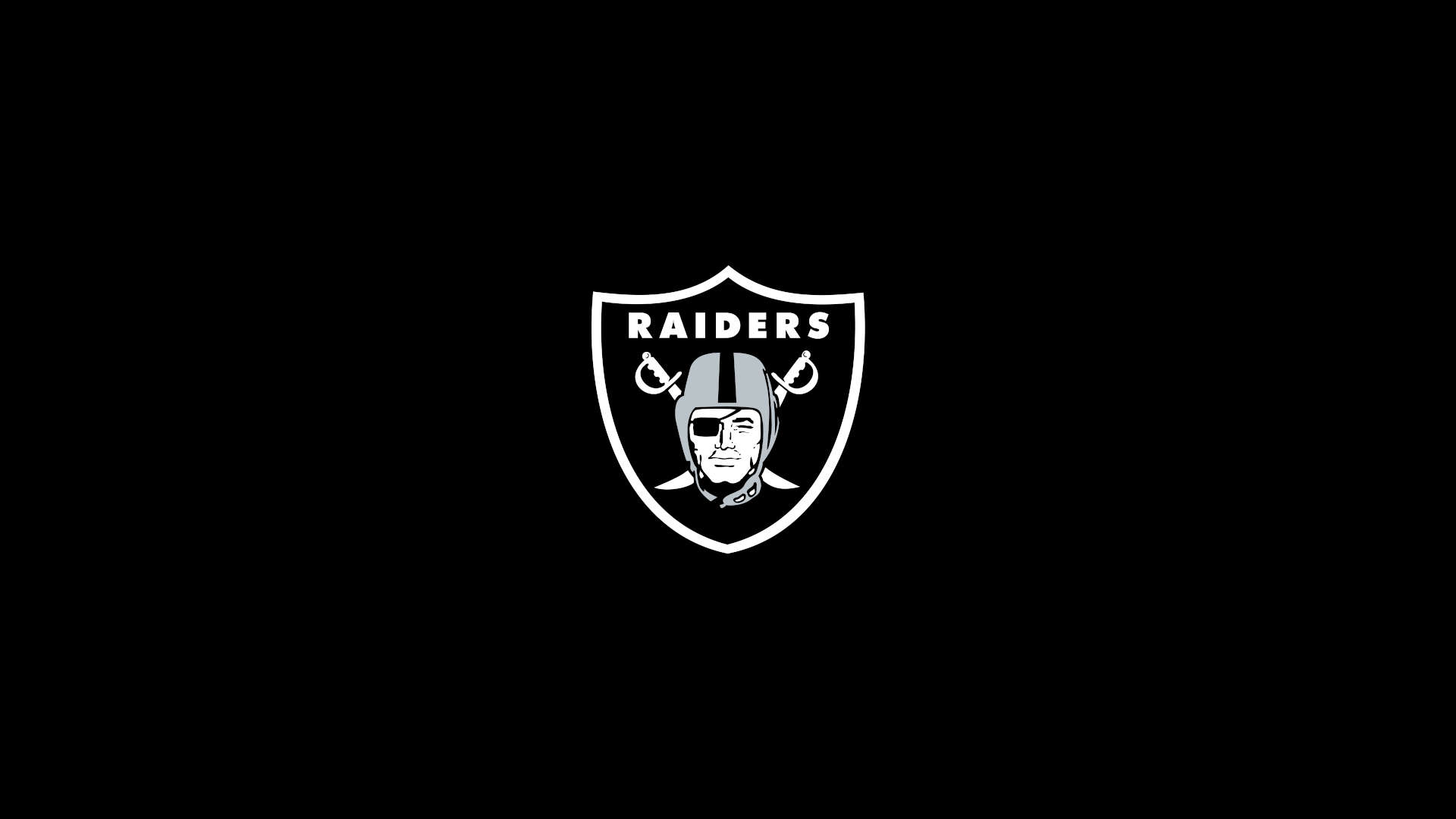 las vegas raiders logo wallpaper